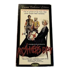 Mother’s Day VHS Tape Troma Collectors Edition Horror Slasher Kaufman 1999 Rare